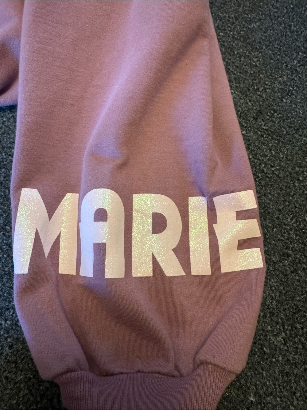 Disney Aristocats Marie Girls Sweatshirt & Ribbed Wide-Leg Pants Set Size 6X - Picture 4 of 7